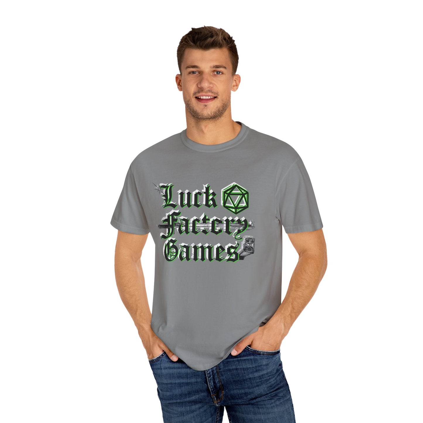 Luck Factory Games Dagger tshirt