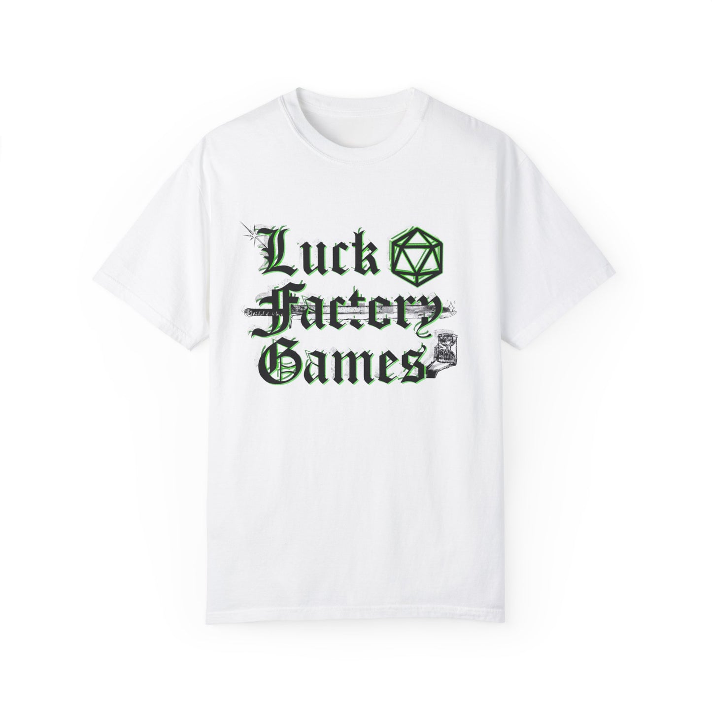 Luck Factory Games Dagger tshirt