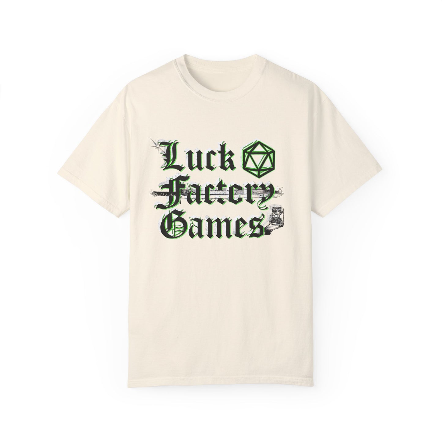 Luck Factory Games Dagger tshirt